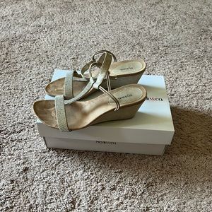 Style & Co. Mulan 2 Embellished Wedge Sandals